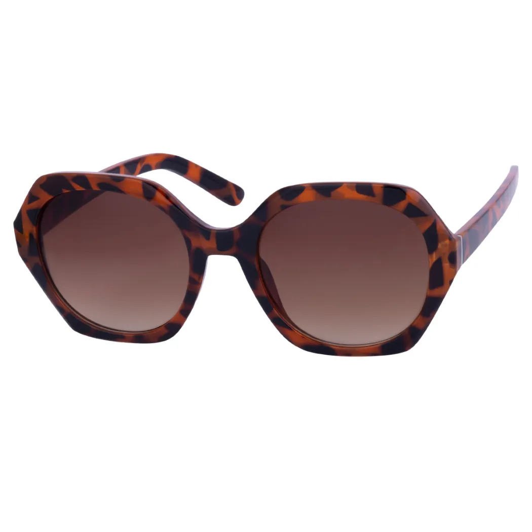 Geometric Tortoiseshell Sunglasses