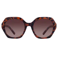 Geometric Tortoiseshell Sunglasses