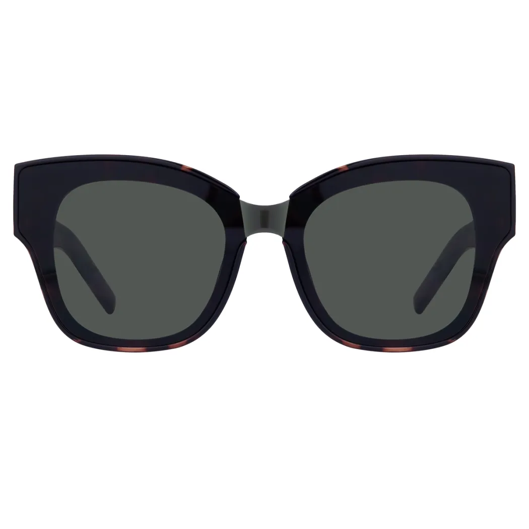 Square Tortoiseshell Sunglasses