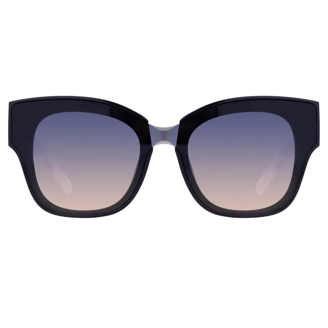 Square Black Sunglasses