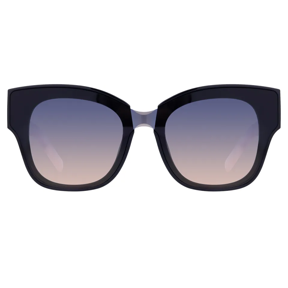 Square Black Sunglasses