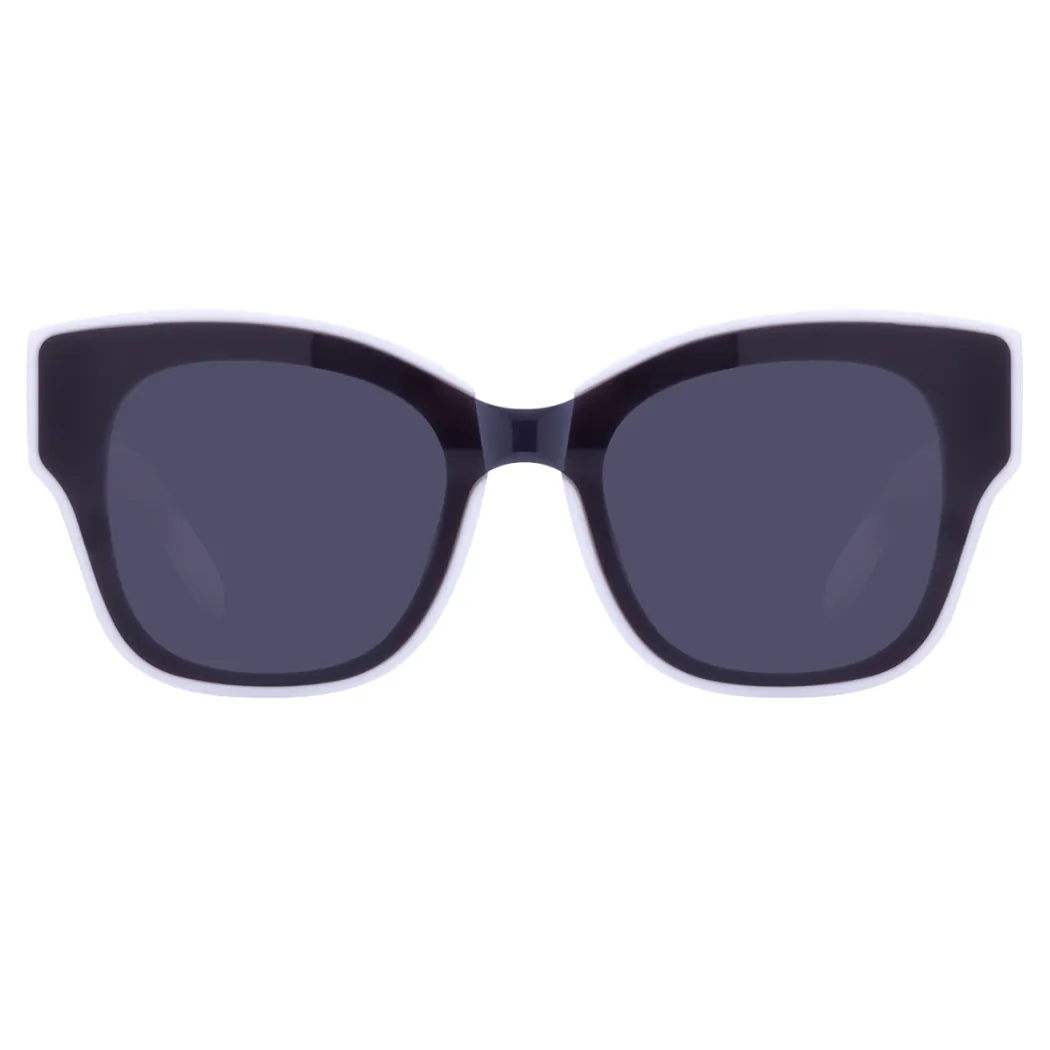 Square White Sunglasses