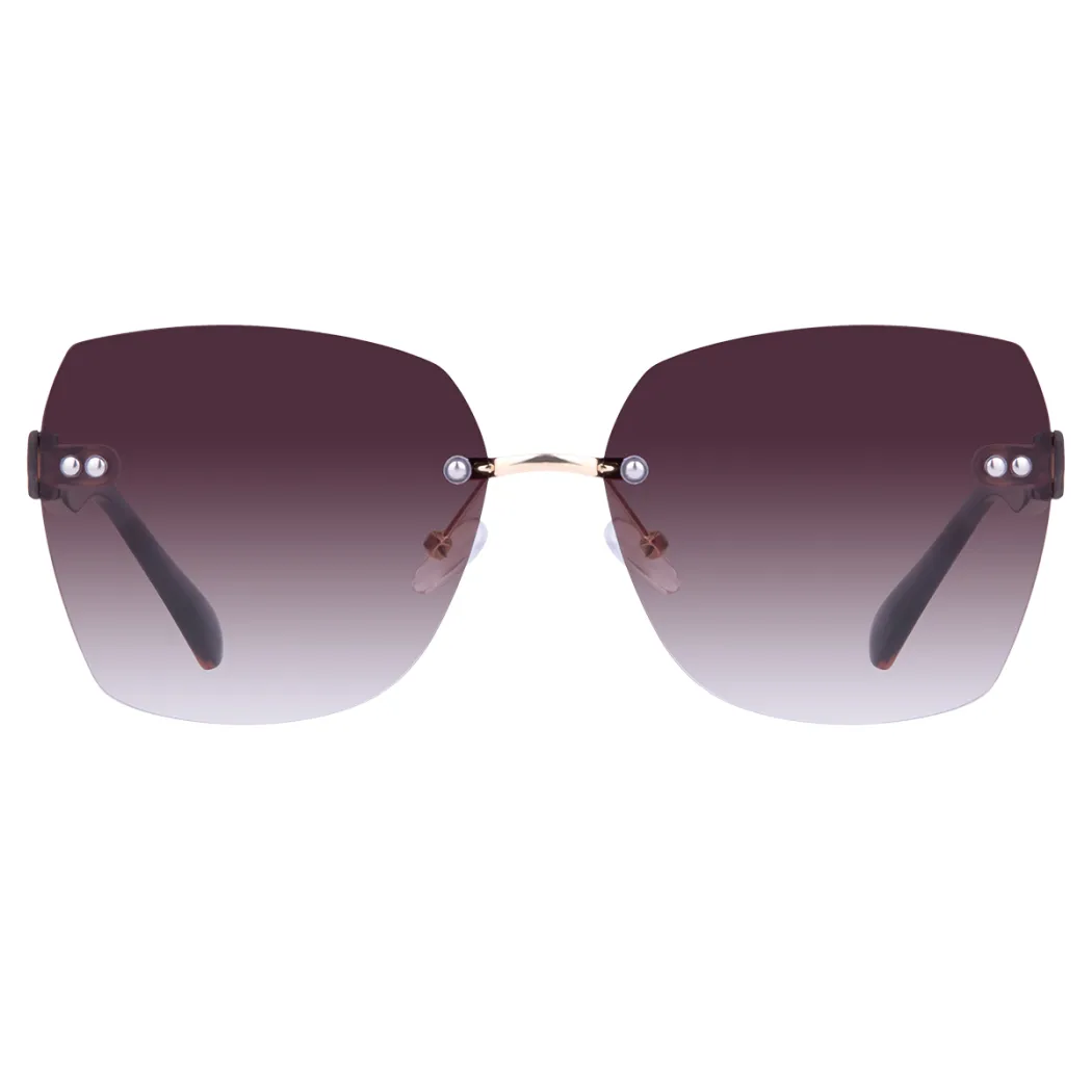Geometric Transparent Yellow Sunglasses