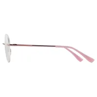 Round Rose Gold Eyeglasses
