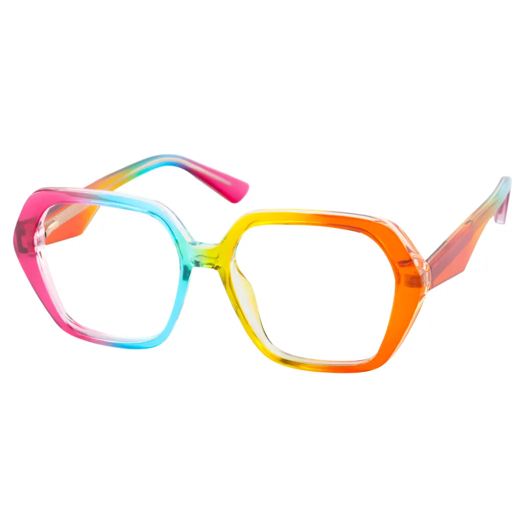 Square Multicolor Eyeglasses