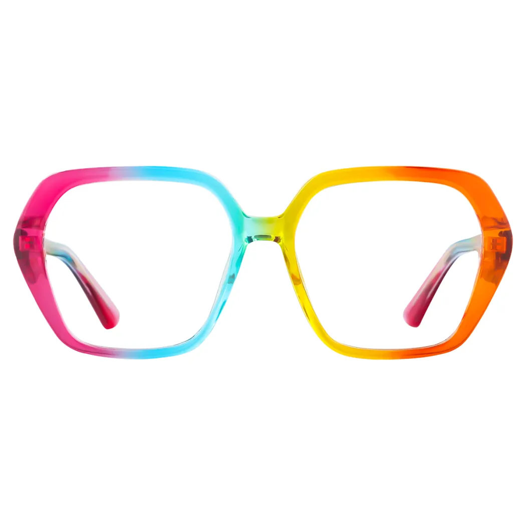 Square Multicolor Eyeglasses