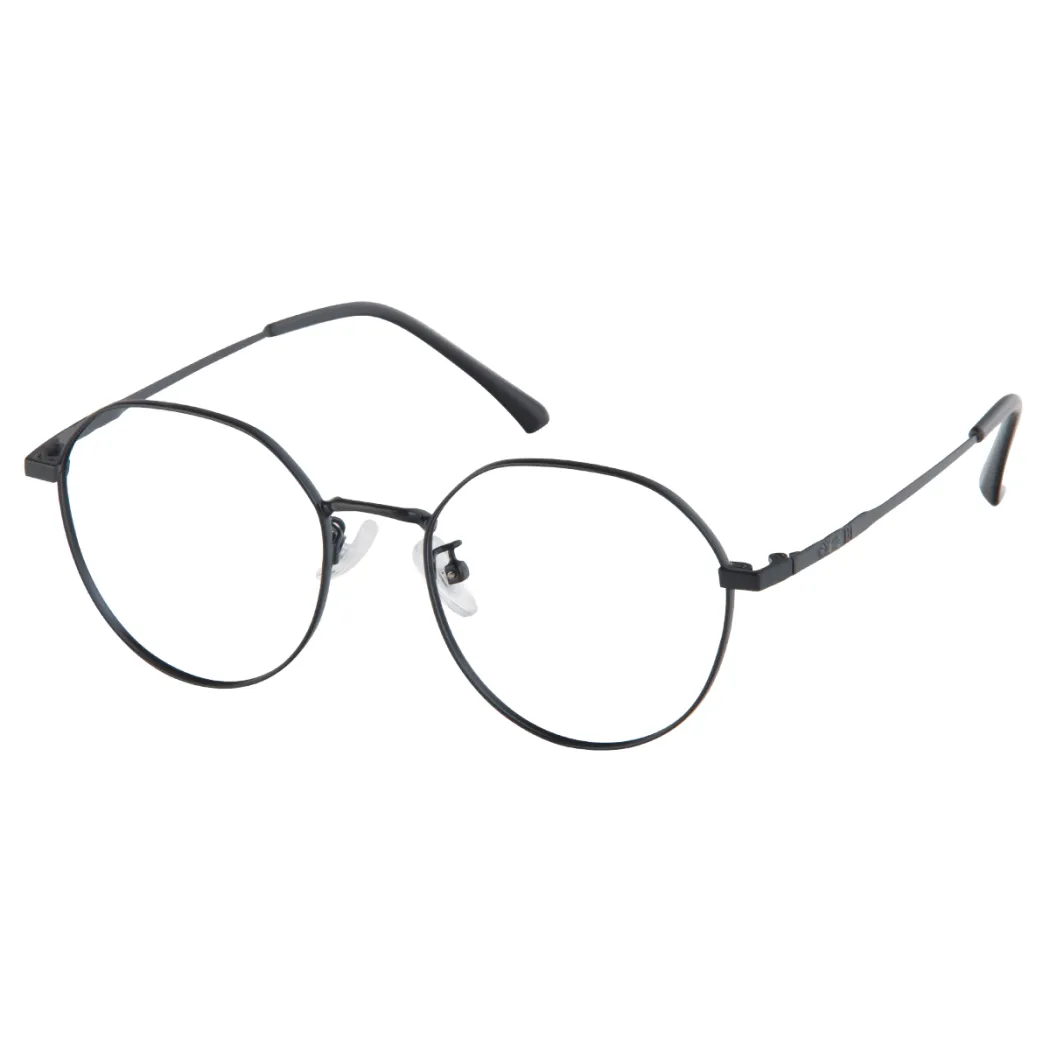 Round Black Eyeglasses