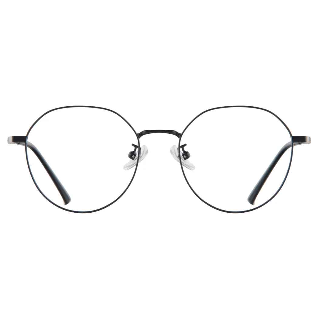 Round Black Eyeglasses