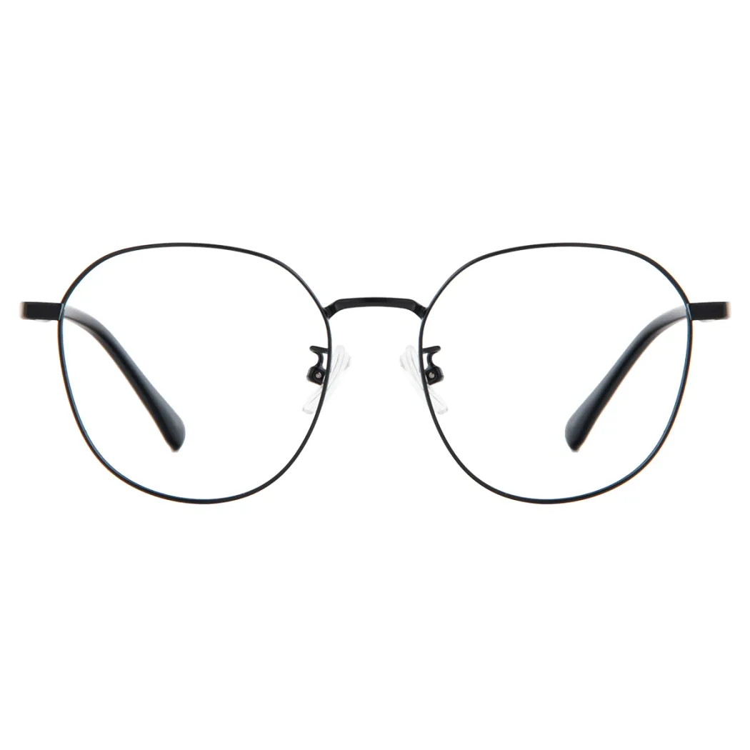 Round Black Eyeglasses