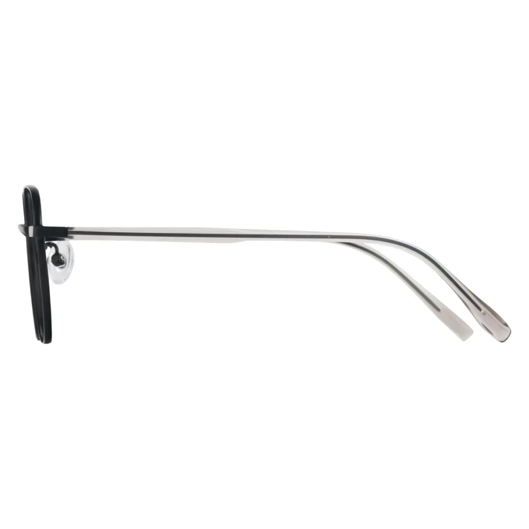 Square Black Eyeglasses