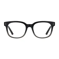 Square Gradient Black Eyeglasses