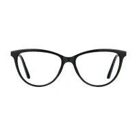 Cat-eye Black Eyeglasses