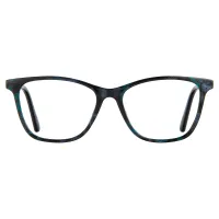 Square Black/Blue Eyeglasses