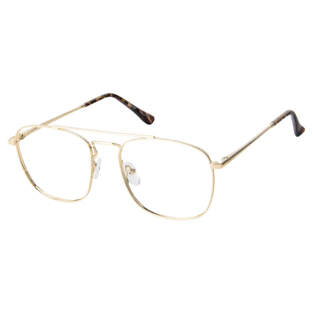 Aviator Gold Eyeglasses