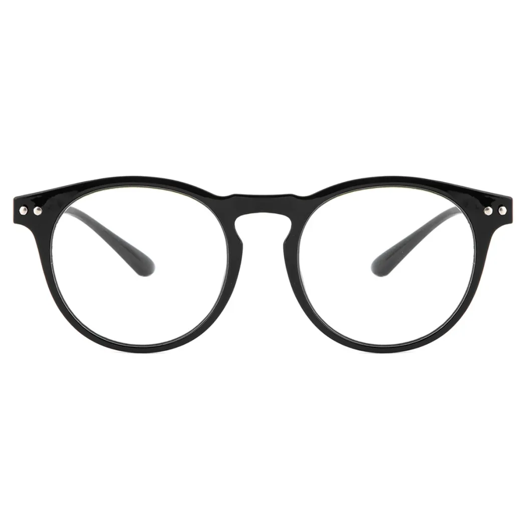 Round Black Quantumglasses