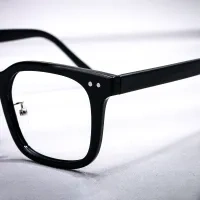 Square Black Eyeglasses