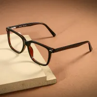 Square Black/Brown Glasses