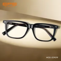 Square Black/Green Glasses