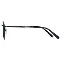 Geometric Black Eyeglasses