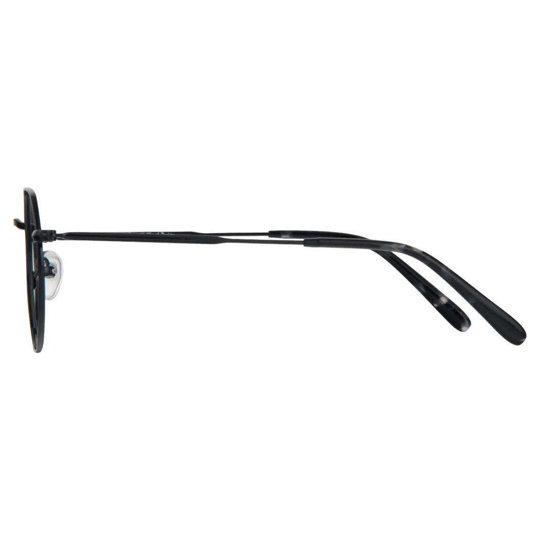 Geometric Black Eyeglasses