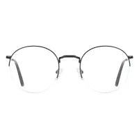 Round Black Eyeglasses