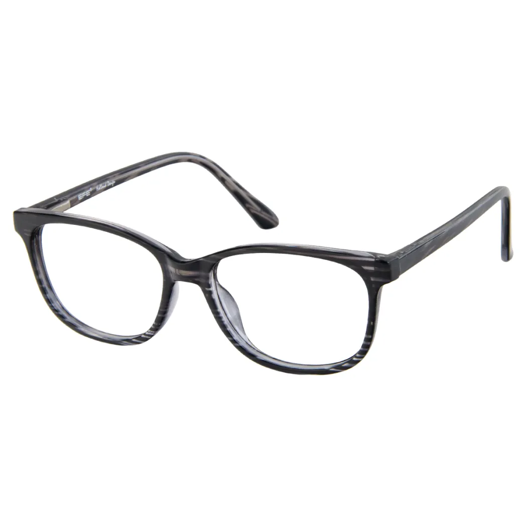 Square Gray Glasses