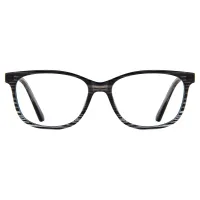 Square Gray Glasses