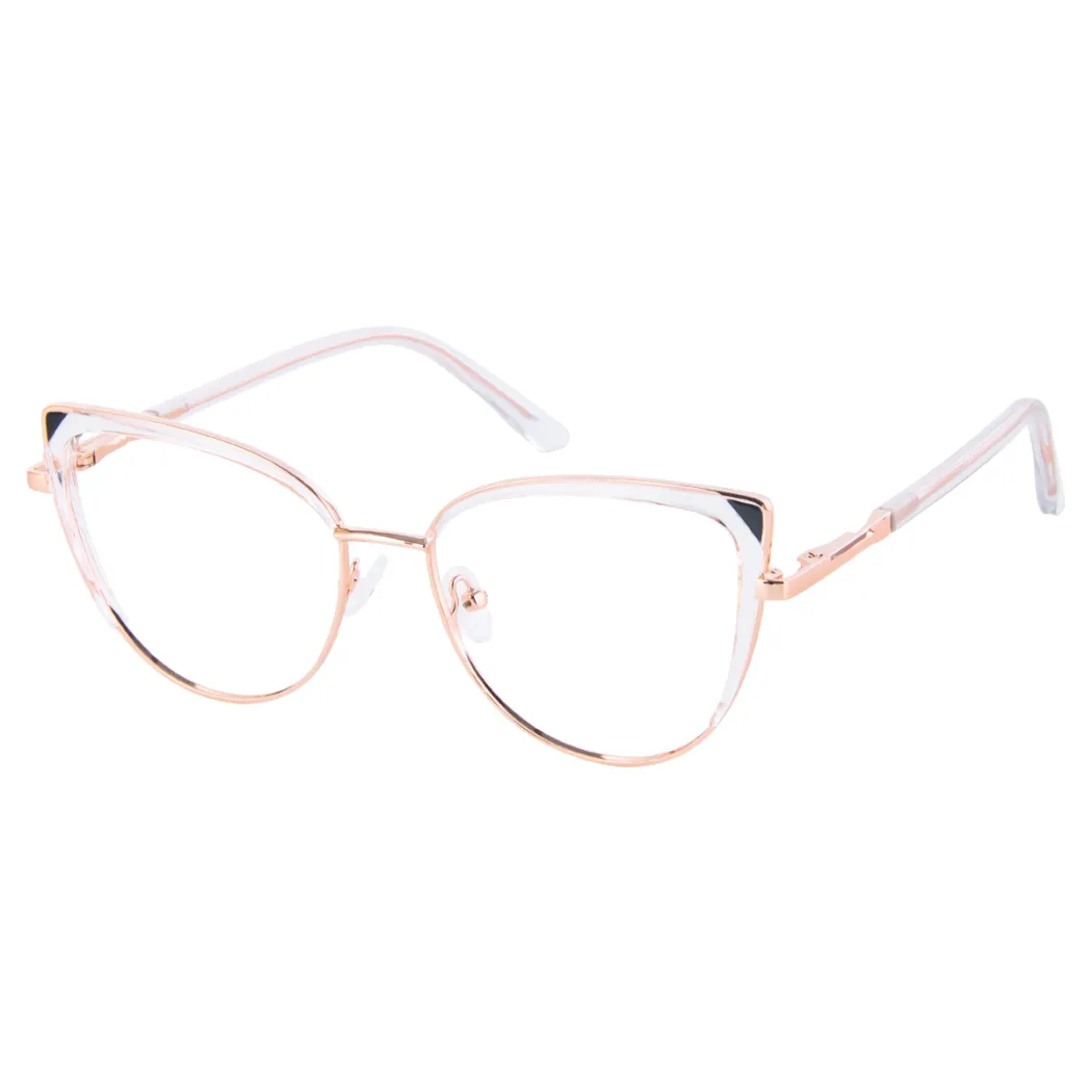 Cat-eye Clear Eyeglasses