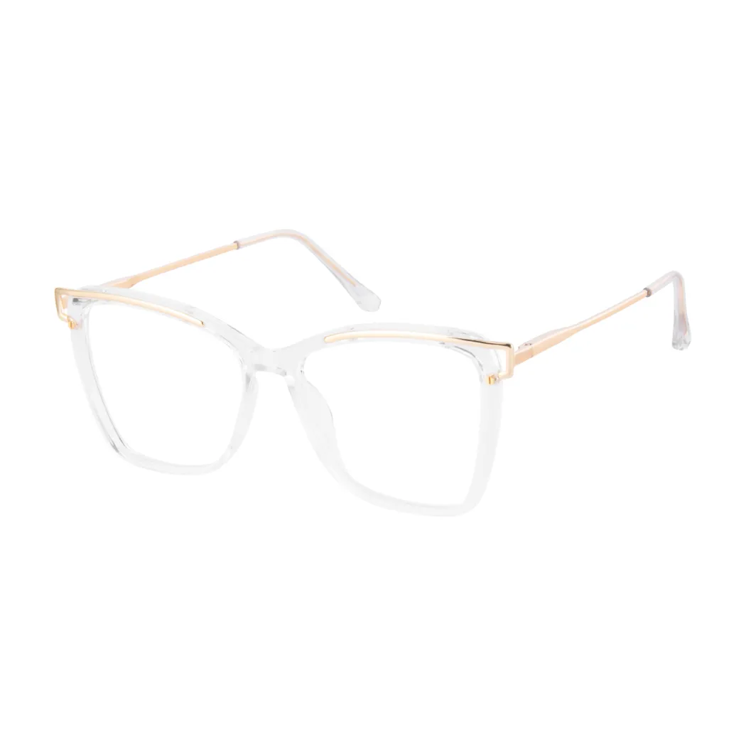 Square Clear Eyeglasses