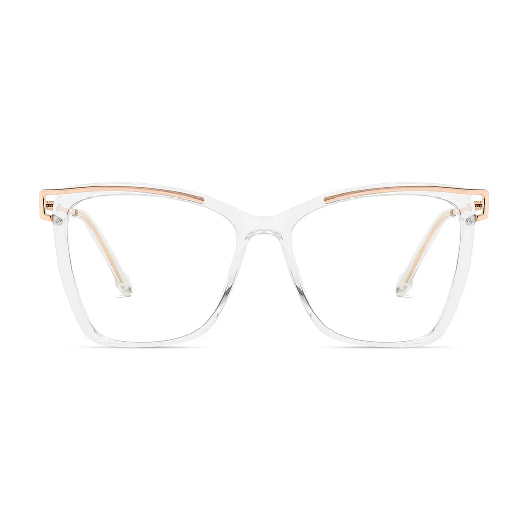 Square Clear Eyeglasses