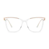 Square Clear Eyeglasses