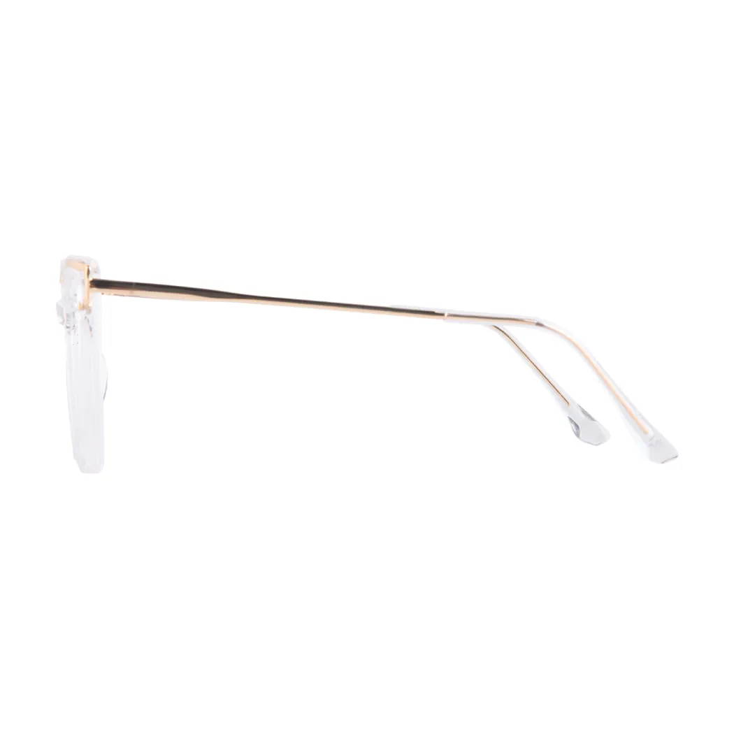 Square Clear Eyeglasses