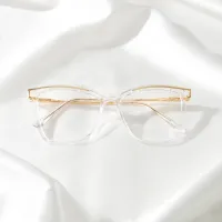 Square Clear Eyeglasses
