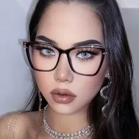 Square Clear Eyeglasses