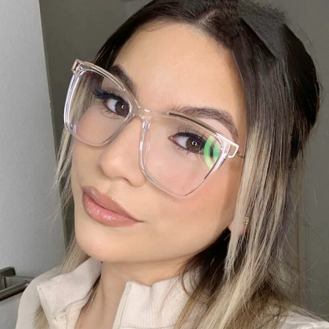 Square Clear Eyeglasses