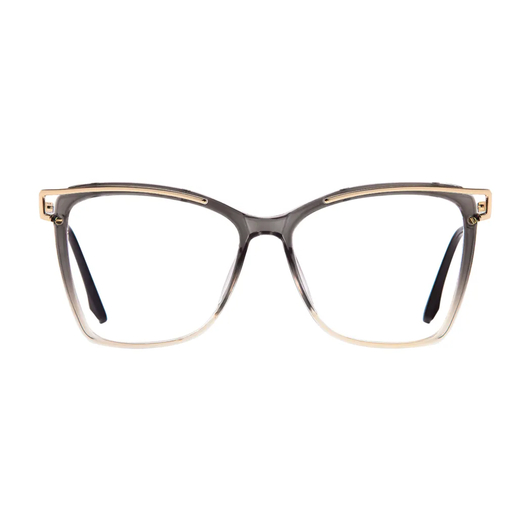 Square Gradient Gray Eyeglasses