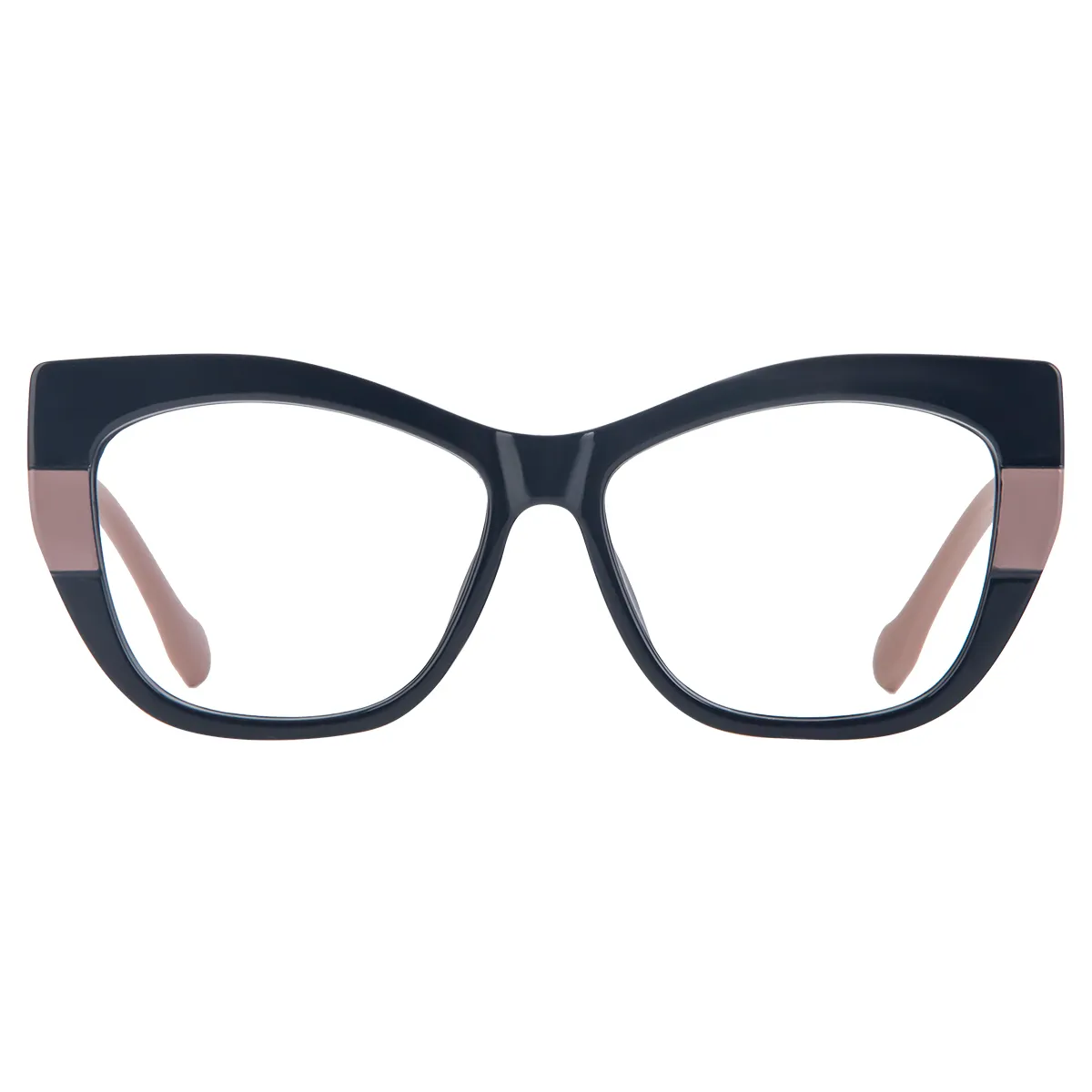 Cat-eye Navy blue Eyeglasses