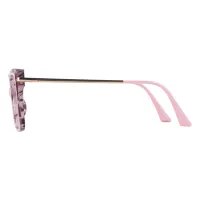 Square Tortoiseshell/Pink Eyeglasses