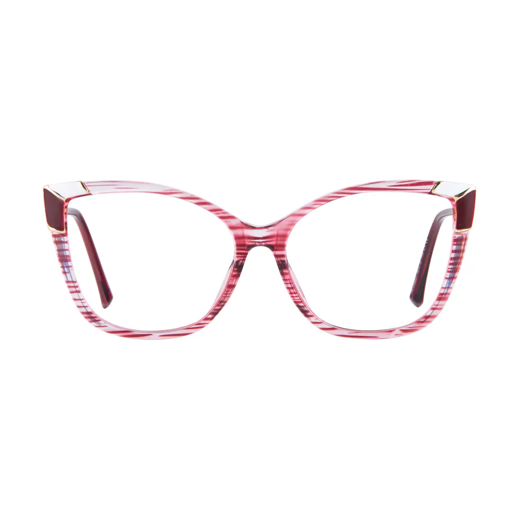 Cat-eye Pink Eyeglasses