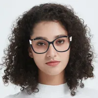 Cat-eye Brown Eyeglasses