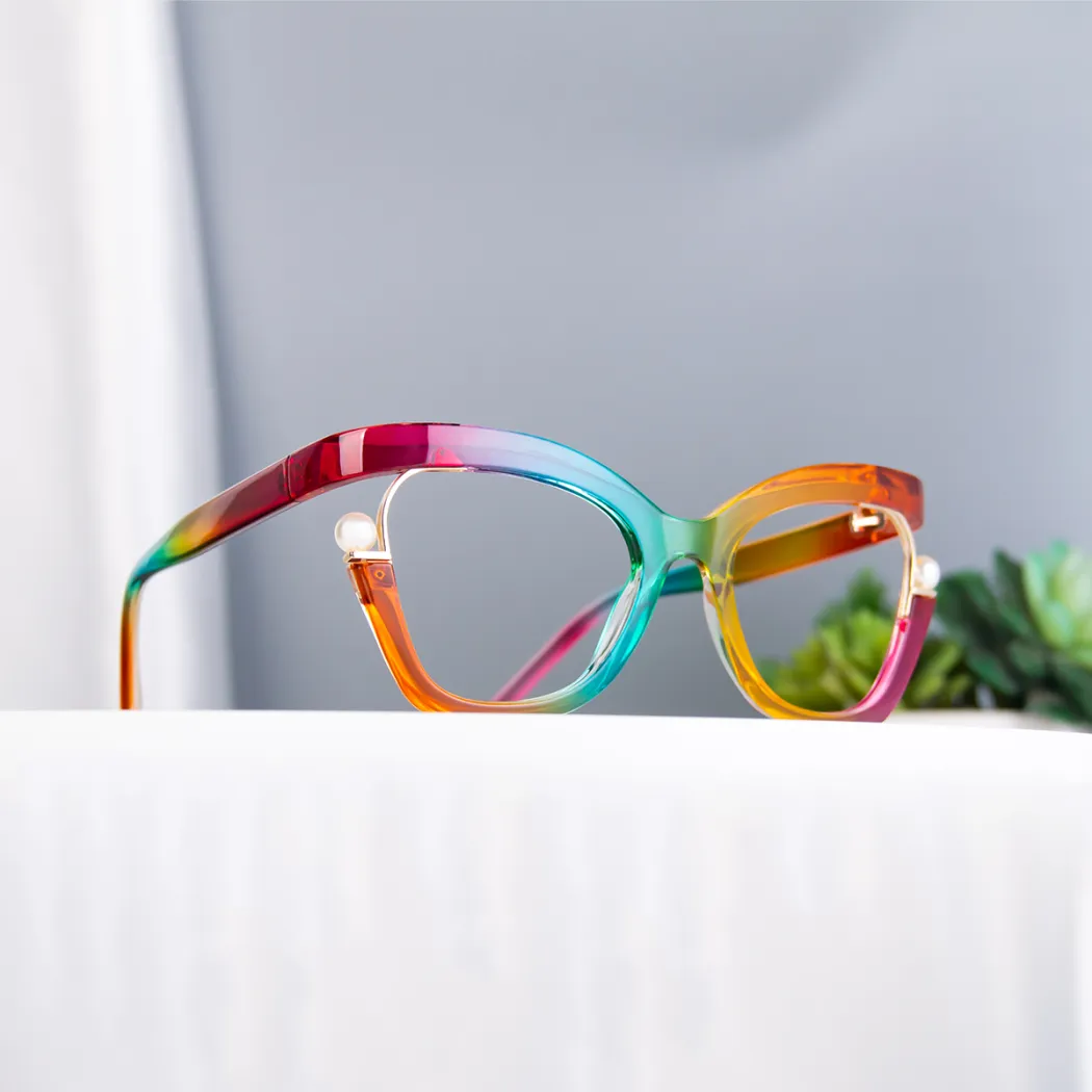 Square Multicolor Eyeglasses