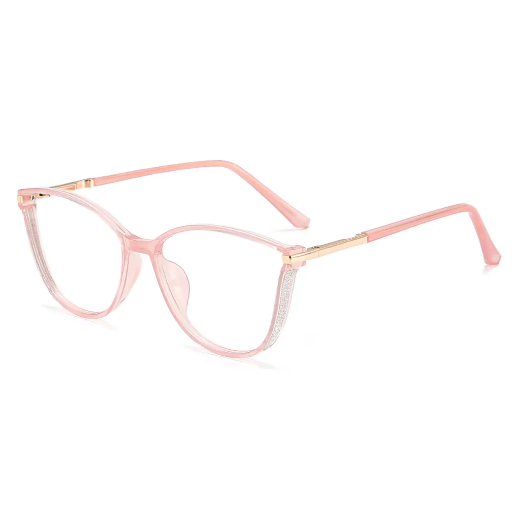 Cat-eye Pink Eyeglasses