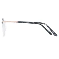 Cat-eye Tortoiseshell/Clear Eyeglasses