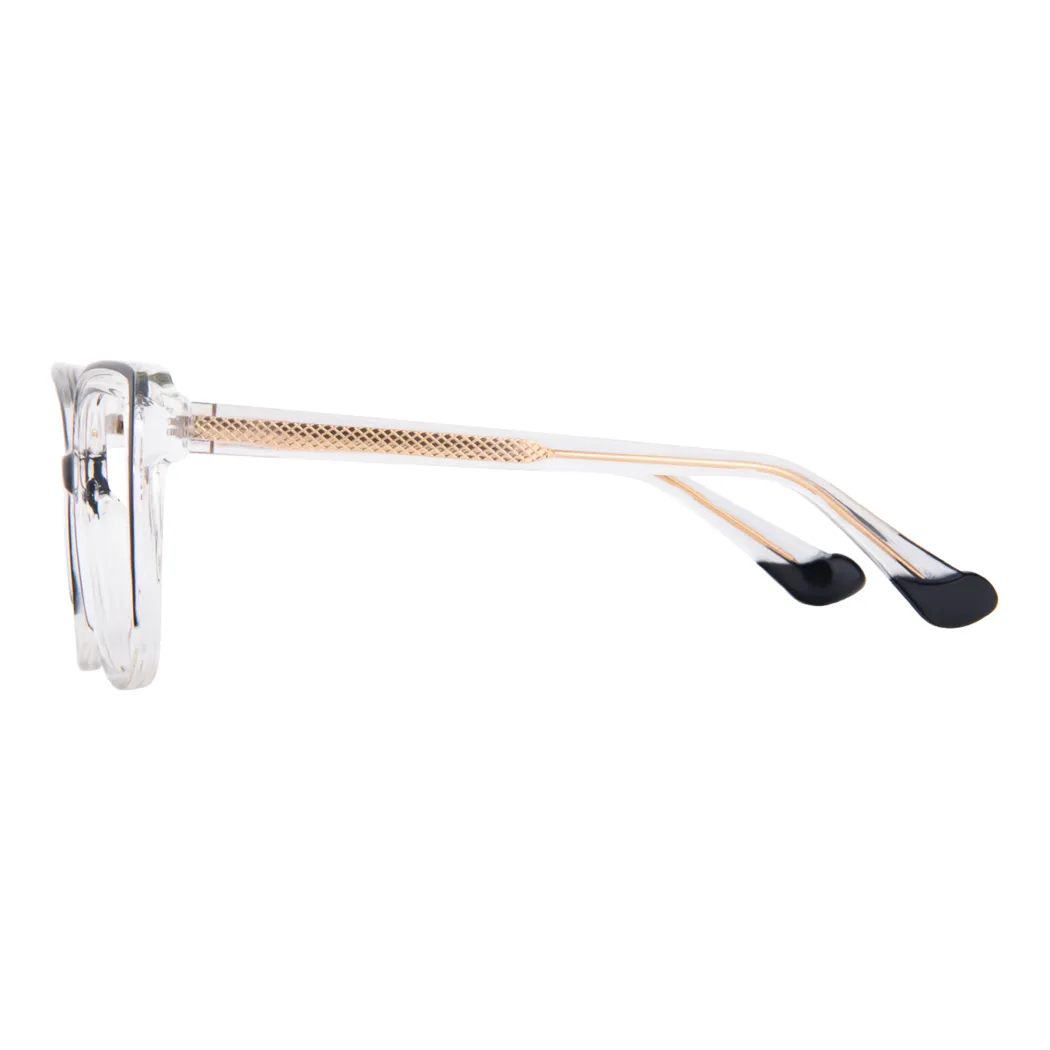 Square Clear Eyeglasses
