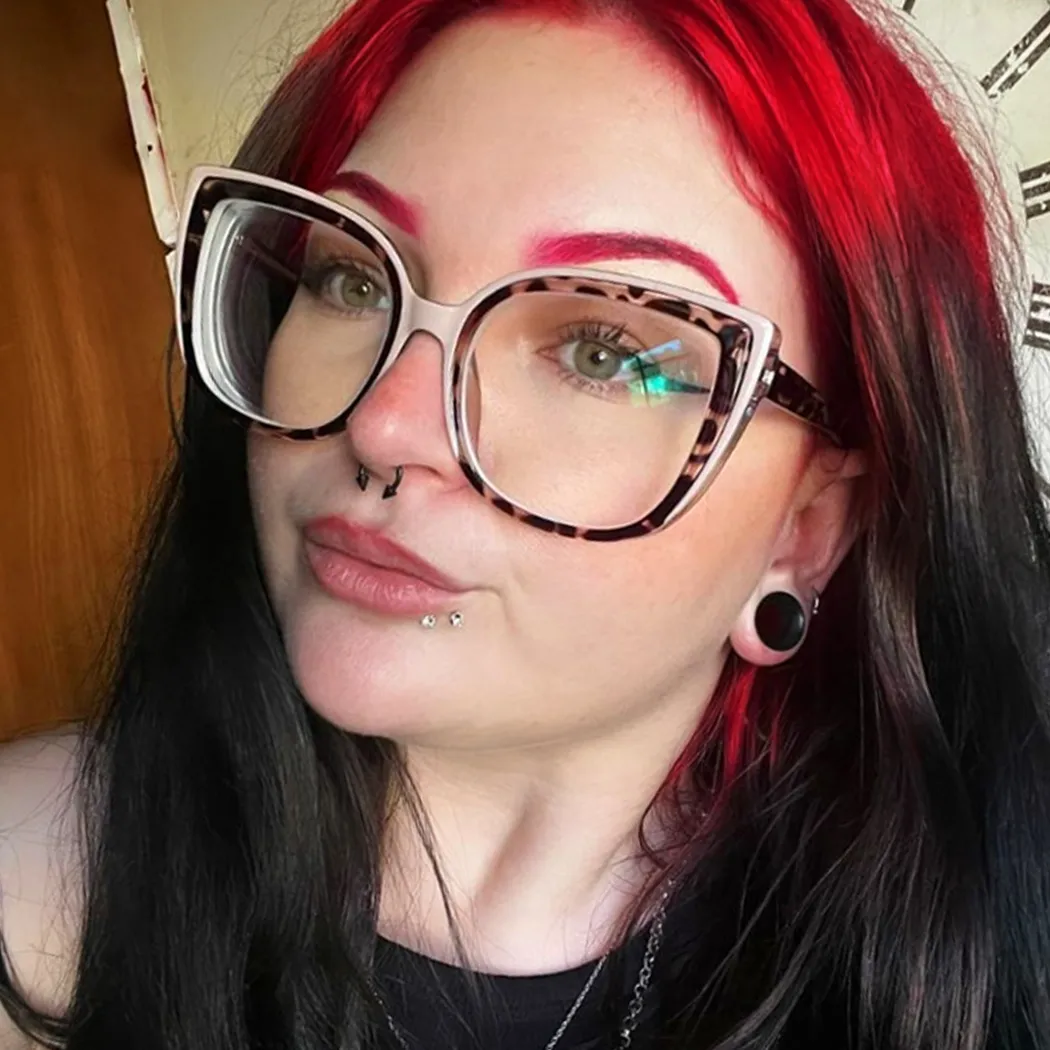 Square Clear Eyeglasses