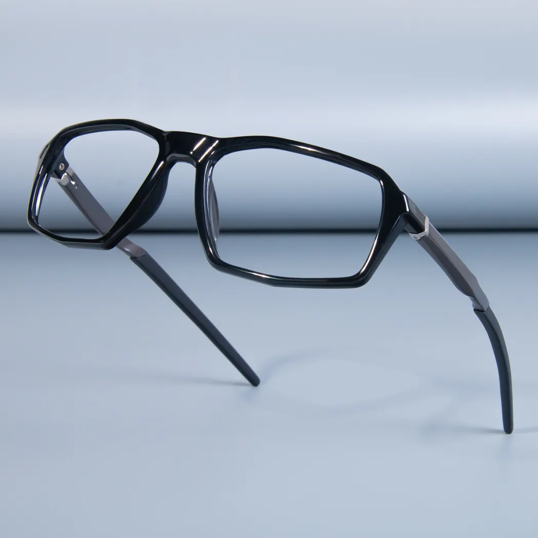Rectangle Black Eyeglasses