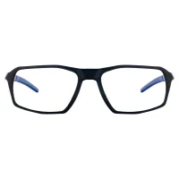 Rectangle Black/Blue Eyeglasses
