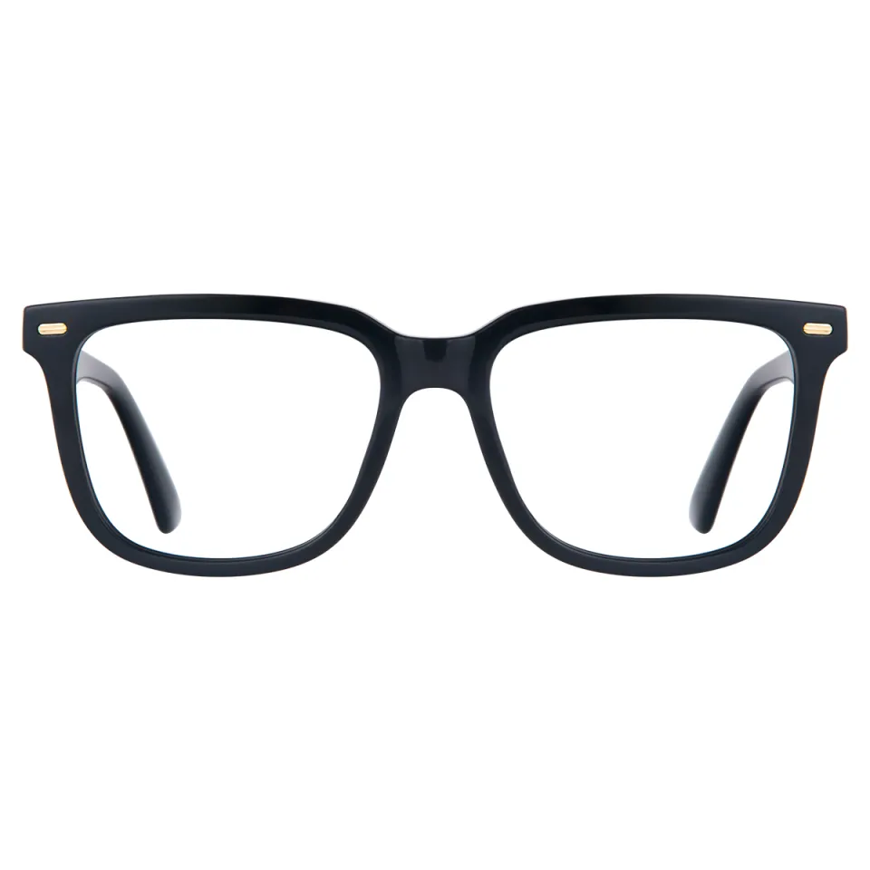 Square Black Eyeglasses