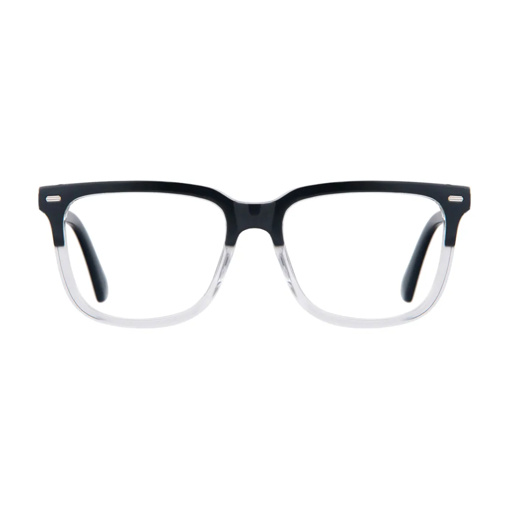 Square Black/Clear Eyeglasses