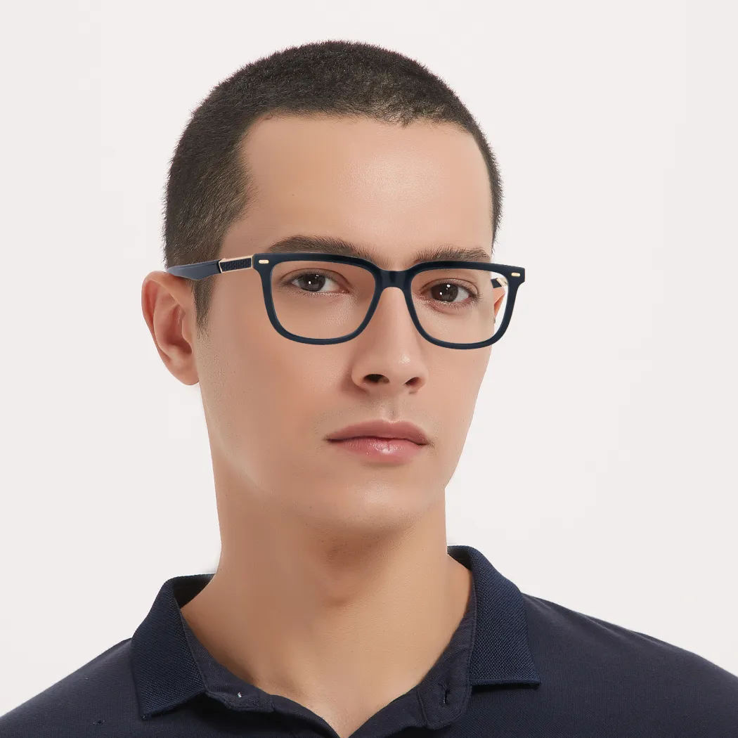 Square Black/Clear Eyeglasses